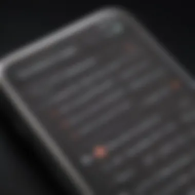 Retaining Connections on Your Old Device Old phone displaying contact list