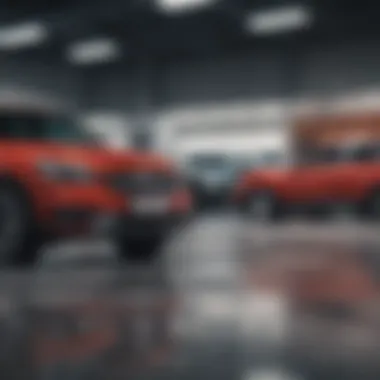 Choosing the right vehicle in a dealership