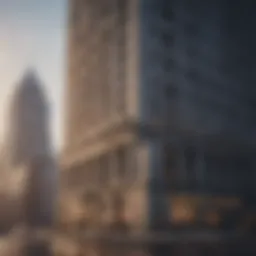 A high-rise bank building symbolizing financial institutions