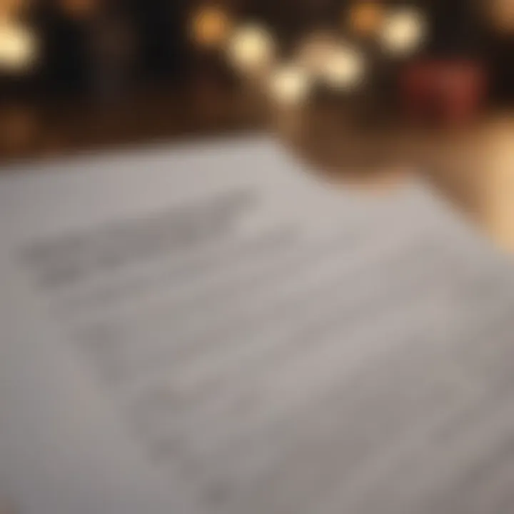 Highlighted Contract Terms Contract document with highlighted terms and conditions