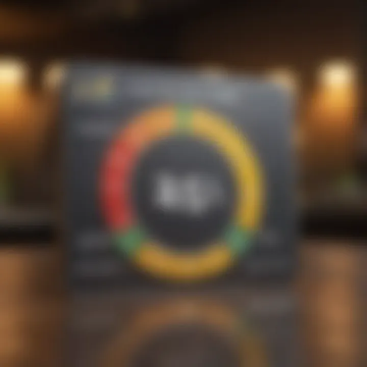 Infographic showing the importance of credit scores