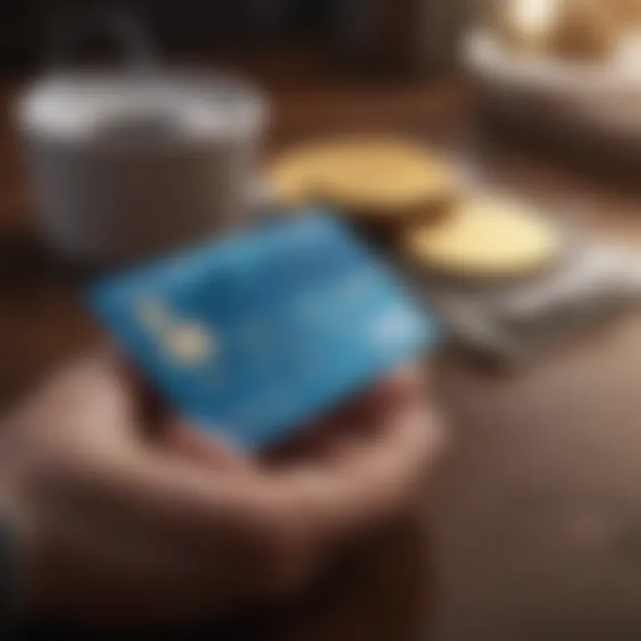 Infographic on financial flexibility through credit cards