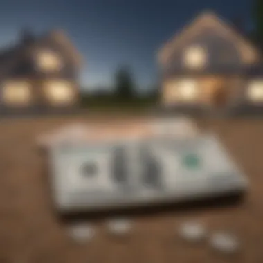 Visual representation of interest rate effects on mortgage payments