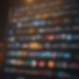 A timeline illustrating the evolution of streaming services