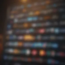 A timeline illustrating the evolution of streaming services