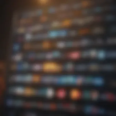A timeline illustrating the evolution of streaming services