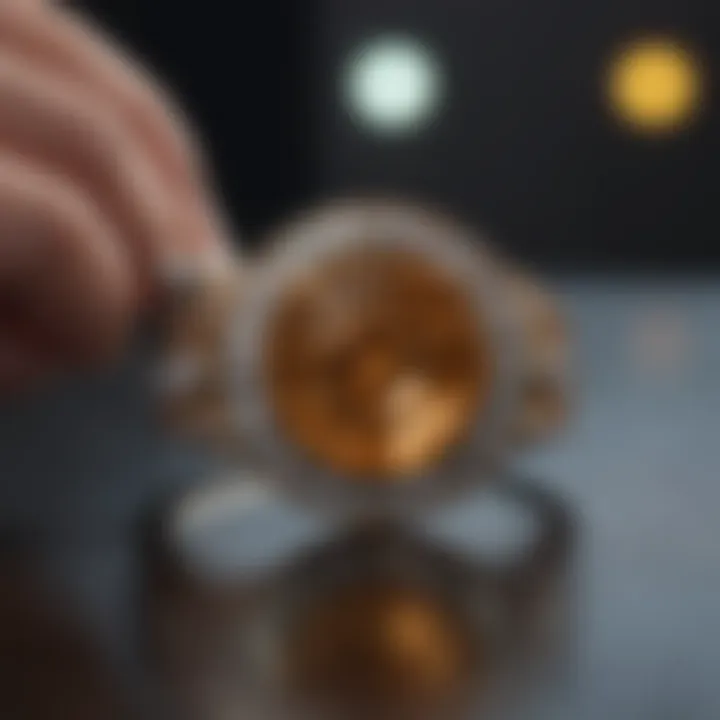 The Significance of Accurate Valuations in Insurance A professional assessing the value of exquisite jewellery