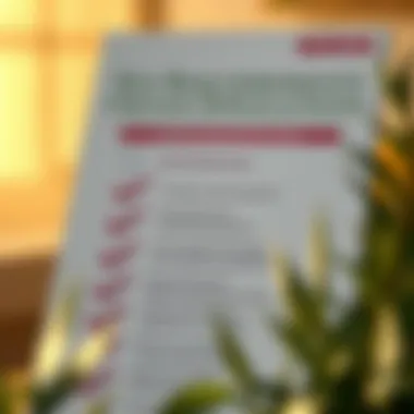 Key Requirements for Loan Applications An elegant checklist highlighting essential requirements for loan applications.