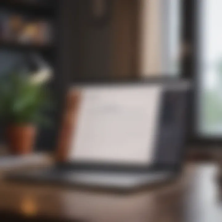 Evaluating Loan Terms and Conditions A person analyzing loan terms on a laptop