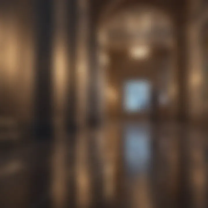 A smooth pathway illustrating a seamless transition between banks