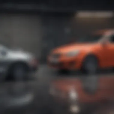 Visual representation of drawbacks of car leasing