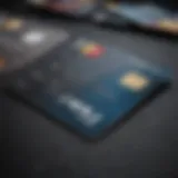 A clear view of various credit cards showcasing different designs and features.