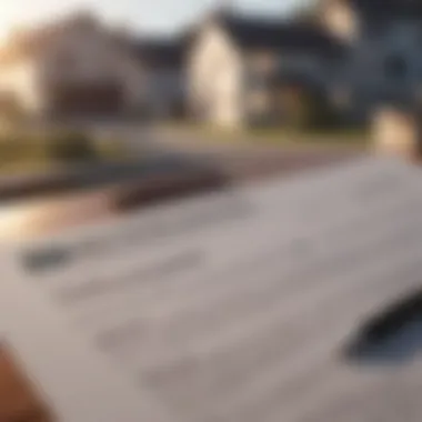 Essential Mortgage Documentation A checklist illustrating essential mortgage documents.