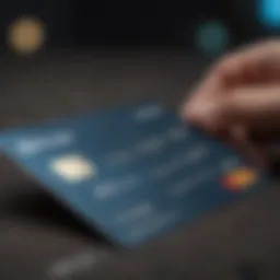 Digital interface for credit card cancellation