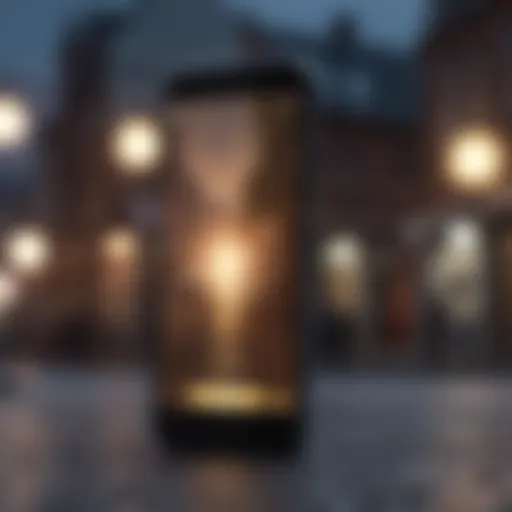 Smartphone Features Without Credit Checks A modern smartphone showcasing features available without credit checks