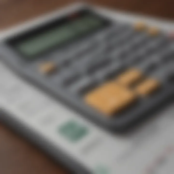 A visual representation of a single income mortgage calculator interface.