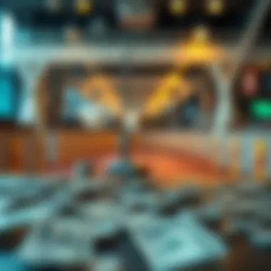 Visual representation of overcoming obstacles in loan acquisition