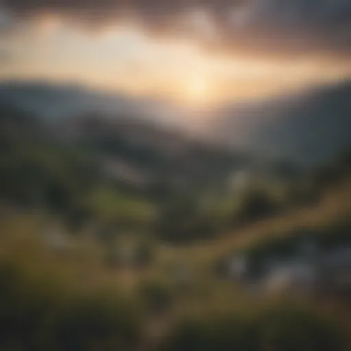 A scenic view of Italy, showcasing its beauty