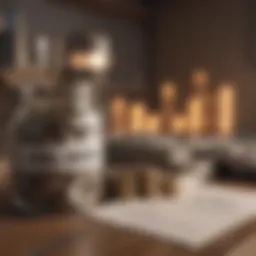 A graphical representation of financial metrics impacting home buying power.