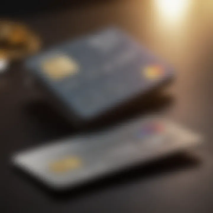 Illustration of financial success and credit improvement