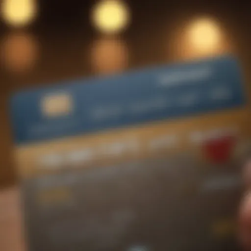Key Features of Prepaid Visa Cards A visual representation of a prepaid Visa card highlighting its features.