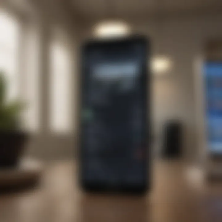 Comparison of Samsung's largest mobile screens with competitors