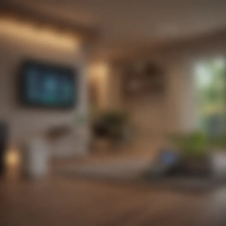 Smart Home Energy Management A smart home energy management system display