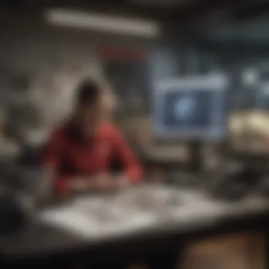 Exploring Additional Income Opportunities A workspace filled with resources for generating additional income