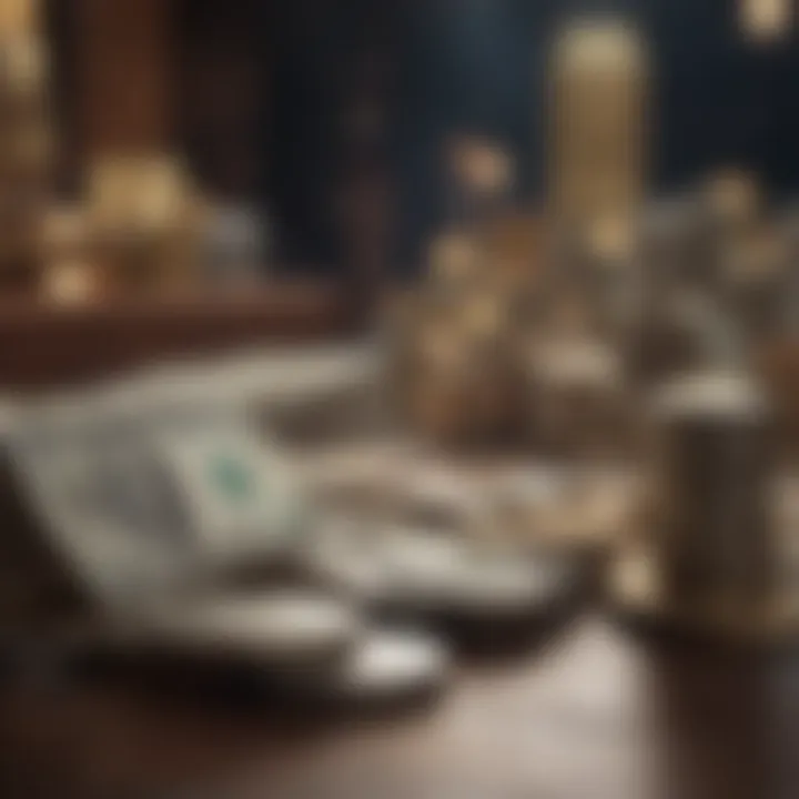 Exploring Lucrative Investment Options Illustration of investment opportunities and choices