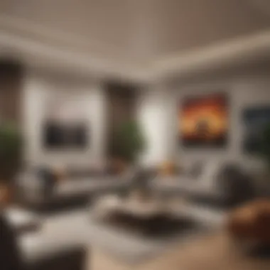 Modern Living Room Renovation A beautifully renovated living room showcasing modern design.