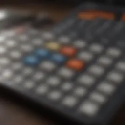 Visual representation of an online mortgage calculator interface