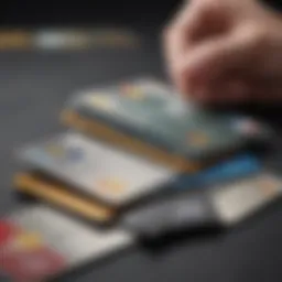 A visual representation of the impact of credit card usage on financial health.