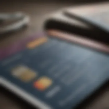 Close-up of a credit report and financial literacy materials.