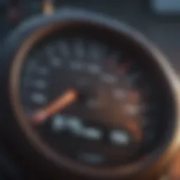 Visual representation of internet speed metrics