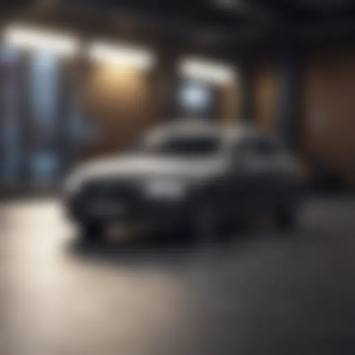 Visual representation of the car loan application process