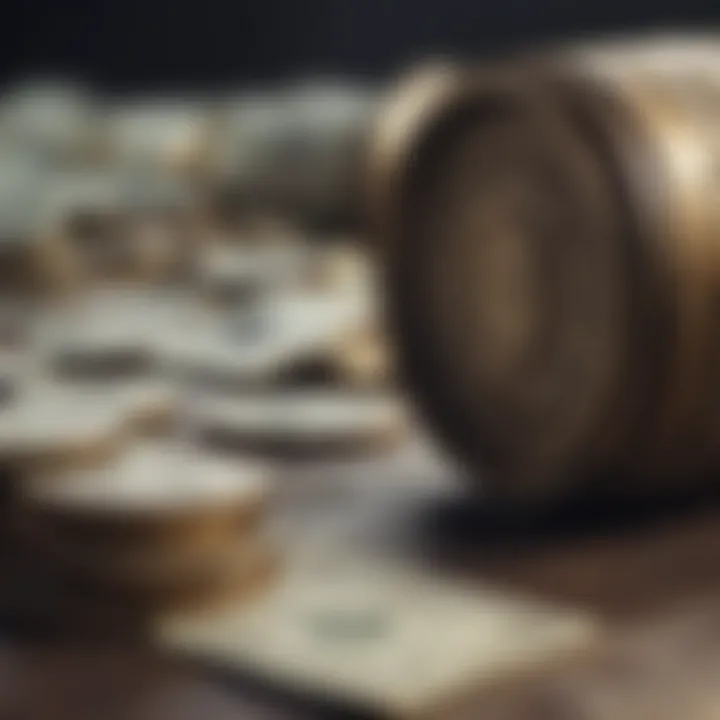 A conceptual image illustrating maximizing cash back rewards