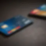 A visual representation of credit card options for low credit scores