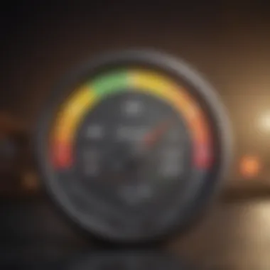 An infographic illustrating credit score components