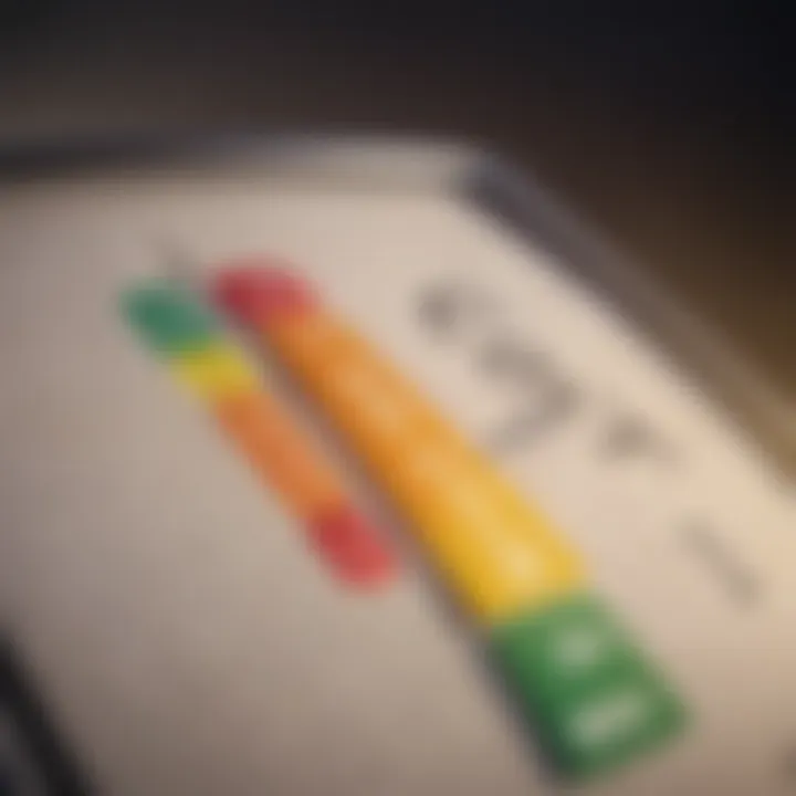 Understanding Fair Credit Scores Visual representation of a credit score scale highlighting the fair range.