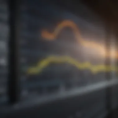 Graph illustrating electricity pricing trends over time