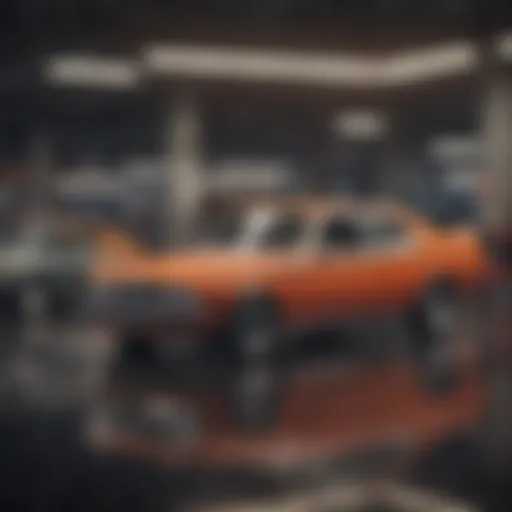 Conceptual representation of automotive finance options