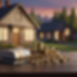 Graph illustrating the impact of interest rates on mortgage payments