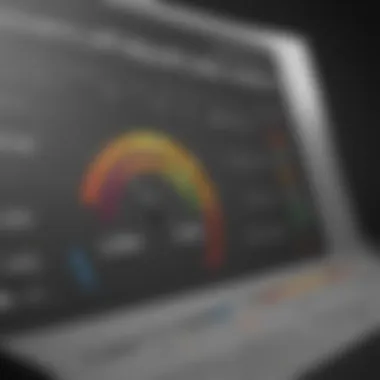 Decoding Your Credit Score Visual representation of a credit score chart
