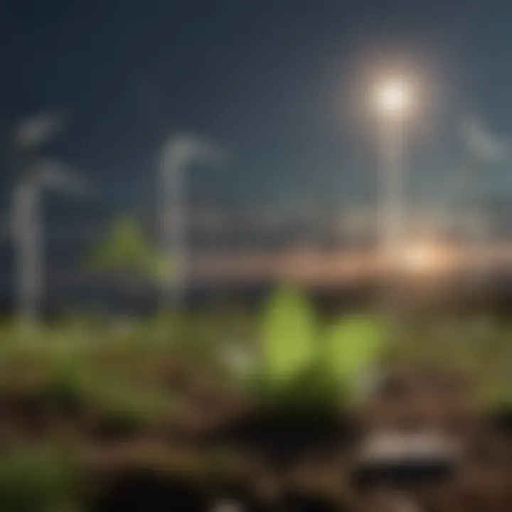 Regulatory Frameworks for Green Energy Diagram highlighting regulatory frameworks impacting green network energy