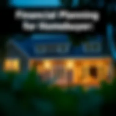 Visual guide to financial planning for homeownership