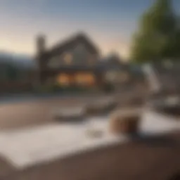 Graph illustrating mortgage payment breakdown