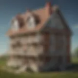 Visual representation of an interest-free mortgage loan structure