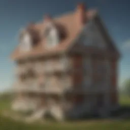 Visual representation of an interest-free mortgage loan structure