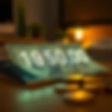 Visual representation of loan interest calculations