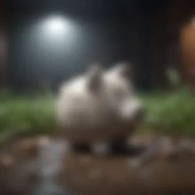 Long-Term Savings Growth Illustration Visual representation of long-term savings growth